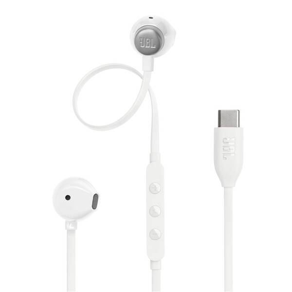 Sluchátka JBL Tune 305 USB-C bílá

