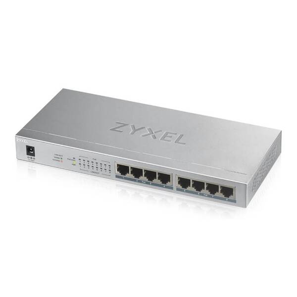 Switch ZyXEL GS1008HP stříbrný

