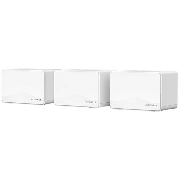 Komplexní Wi-Fi systém Mercusys Halo H25BE BE3600 Mesh Wi-Fi 7 (3 ks) bílá barva
