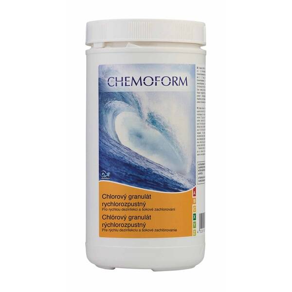Bazénová chemie Chemoform Chlór granulát 1 kg 


