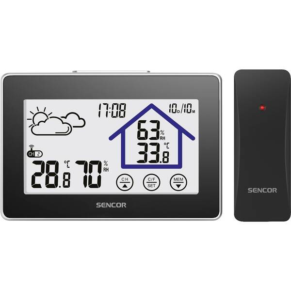 Meteorologická stanice Sencor SWS 2999 černá


