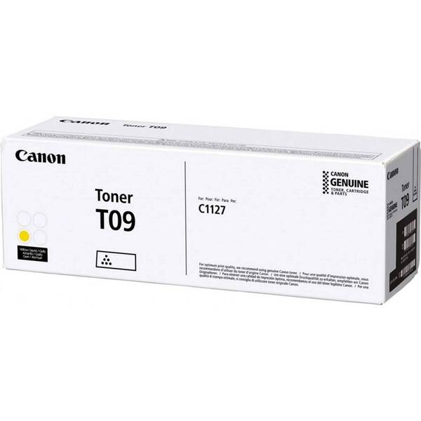 Toner Canon T09 žlutý

