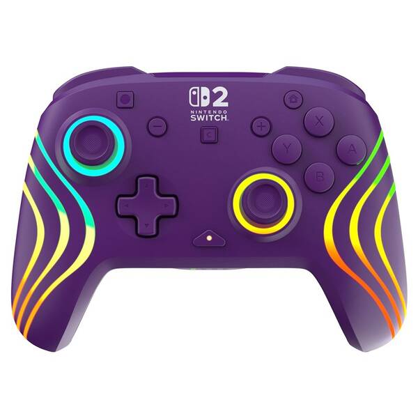 Gamepad Turtle Beach Afterglow Wave Wireless RGB, NS2 fialový

