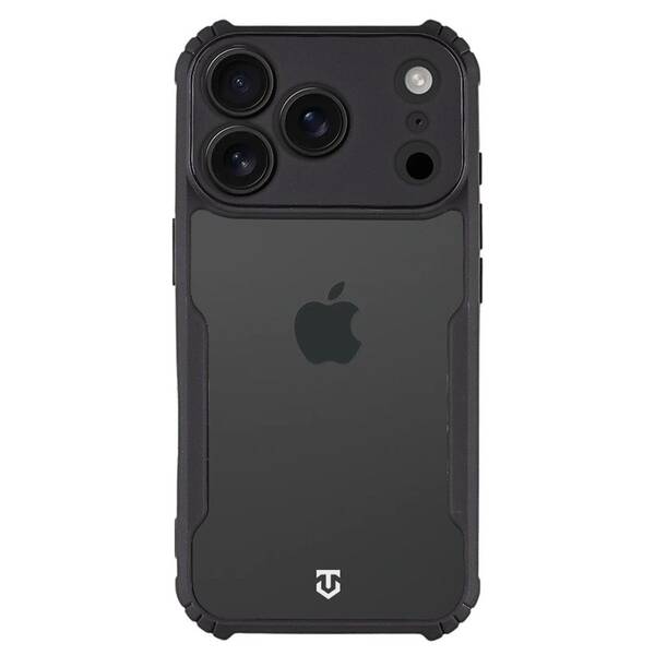 Kryt na mobil Tactical Quantum Stealth pro Apple iPhone 18 Pro černý/průhledný

