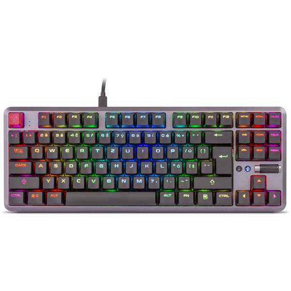 Klávesnice YENKEE YKB 3001CZ ZEROz černá/stříbrná

