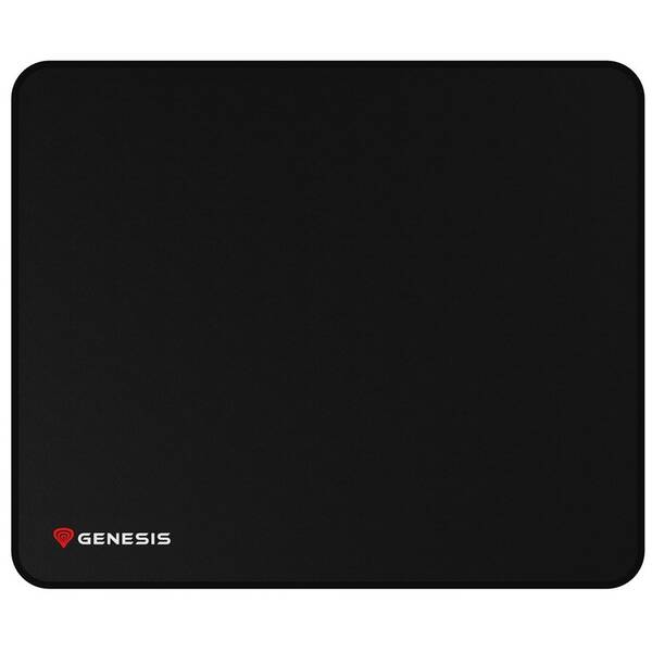 Podložka pod myš Genesis CARBON 500 M LOGO, 30×25 cm černá

