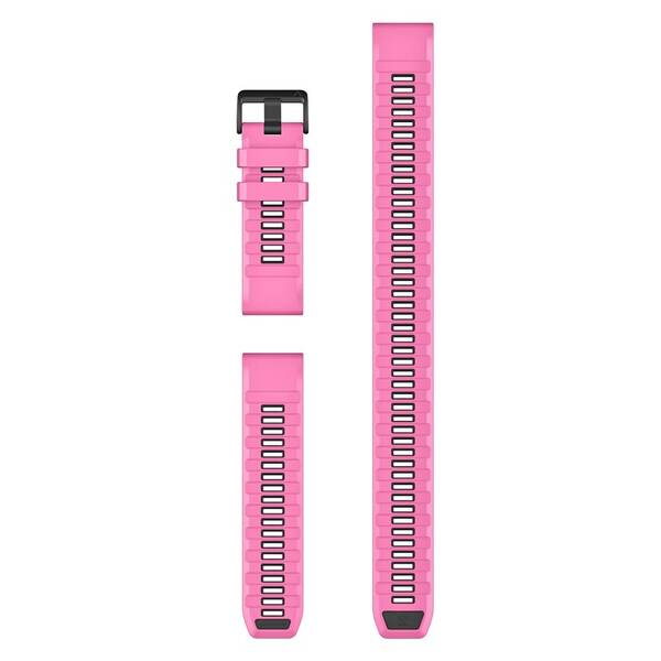 Řemínek Garmin QuickFit (22 mm),Silicone (3-dílná potápěčská sada) růžový

