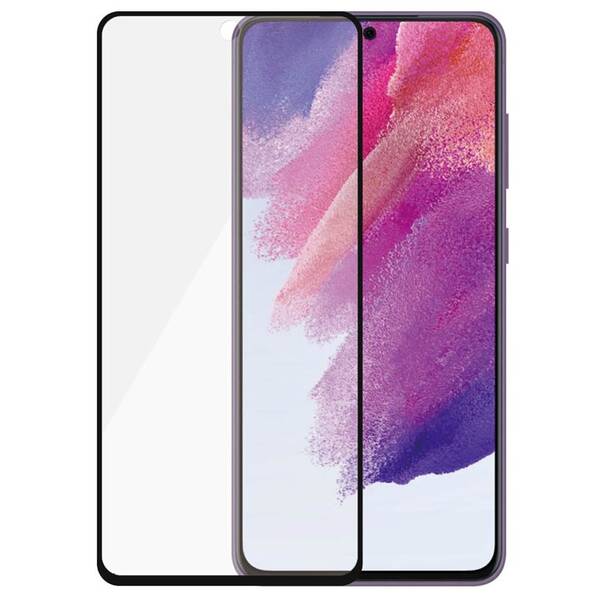Tvrzené sklo PanzerGlass Edge-to-Edge na Samsung Galaxy S21 FE černé

