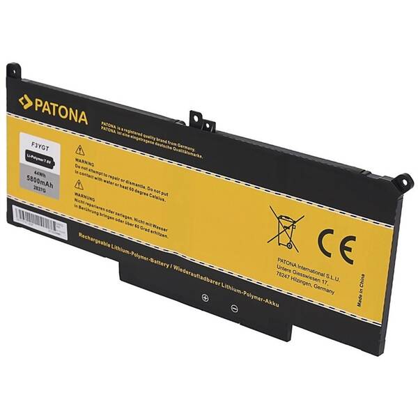 Baterie PATONA pro Dell Latitude E7270, E7470, 5800mAh, Li-Pol, 7,6V 

