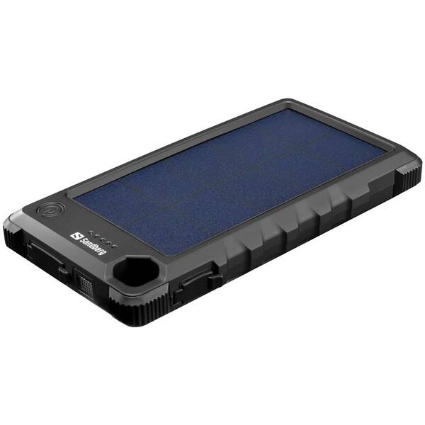 Powerbanka Sandberg Outdoor Solar 10 000mAh černá

