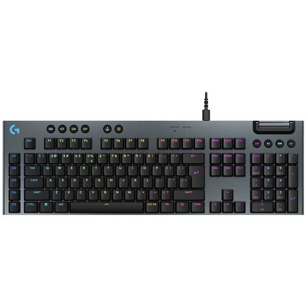 Klávesnice Logitech G915 X Wired, US layout černá

