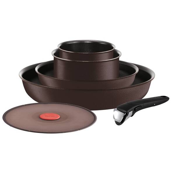 Sada hrnců Tefal L6559902 hnědá

