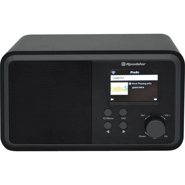 Internetový radiopřijímač s DAB+ Roadstar IR-390 D+U černý

