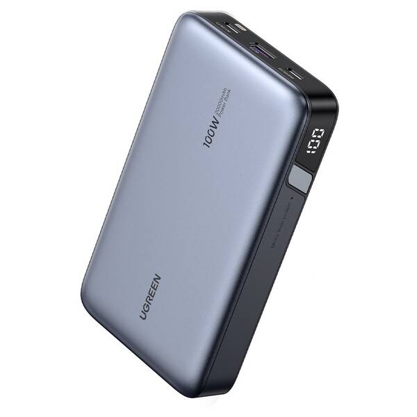 Powerbanka UGREEN 20000 mAh 100W šedá

