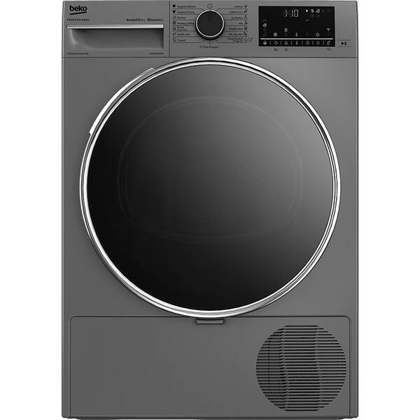 Sušička prádla Beko AWZB 9HPS/PRO stříbrná

