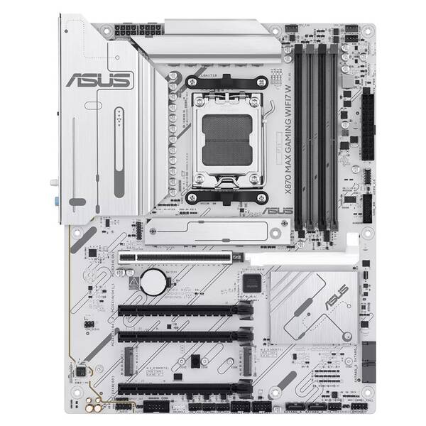 Základní deska Asus X870 MAX Gaming WIFI7 White bílá

