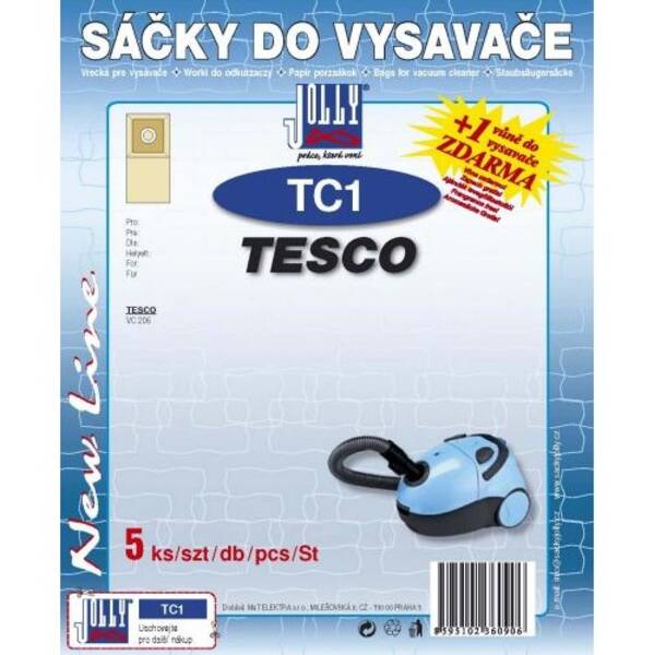 Sáčky do vysavače Jolly TC 1 (5 ks) 


