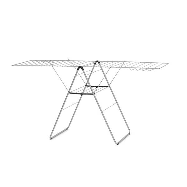 Sušák na prádlo Brabantia HangOn, 25 m, Metallic Grey stříbrný

