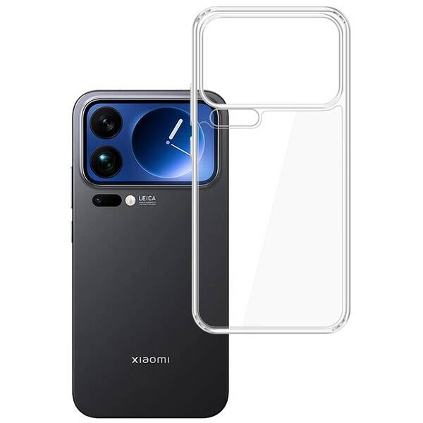 Kryt na mobil 3mk Armor Case na Xiaomi 17 Pro Max průhledný

