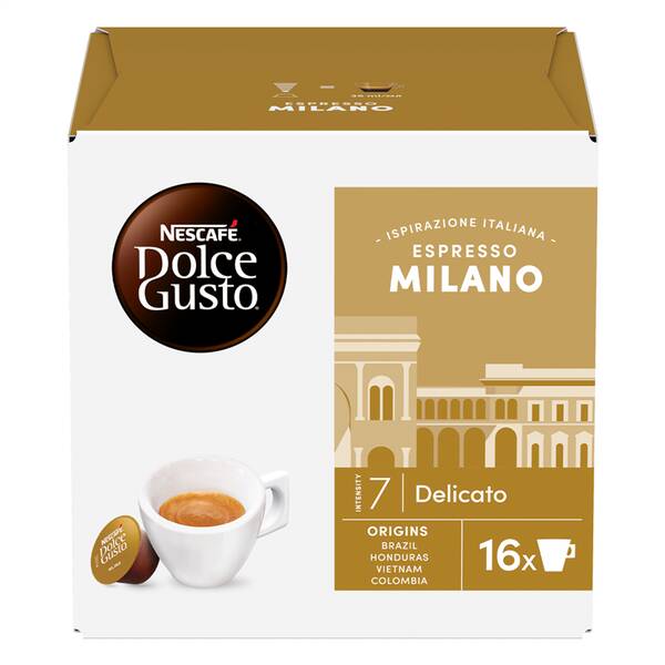 Kapsle pro espressa NESCAFÉ Espresso Milano (16 ks) 

