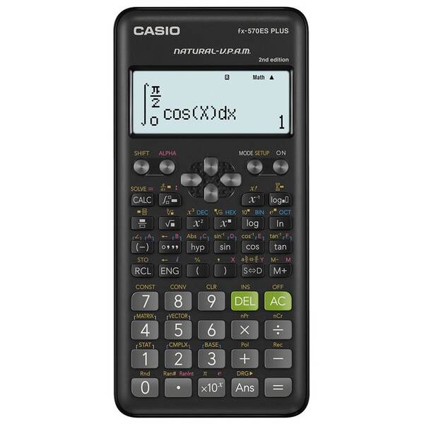 Kalkulačka Casio Casio FX 570 ES PLUS 2E černá

