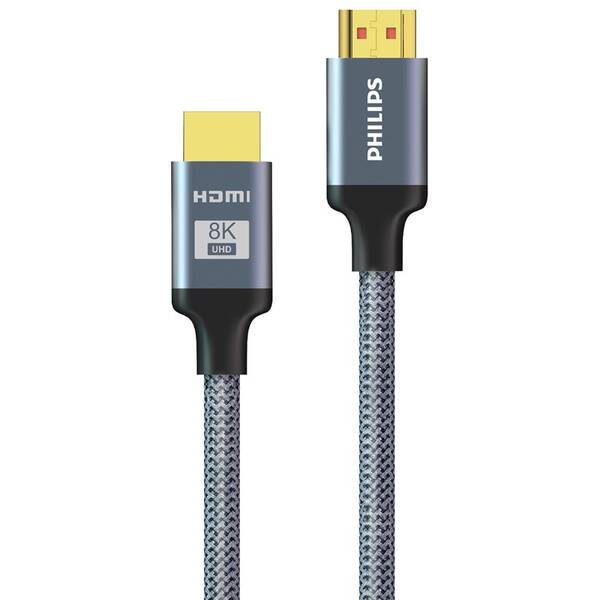 Kabel Philips SWV9115/10, 8K, 1,5 m šedý

