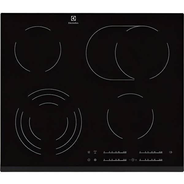 Sklokeramická varná deska Electrolux EHF6547FXK černá

