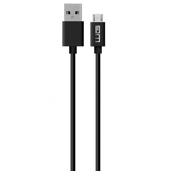 Kabel WG USB-A/micro USB, 1,2 m černý

