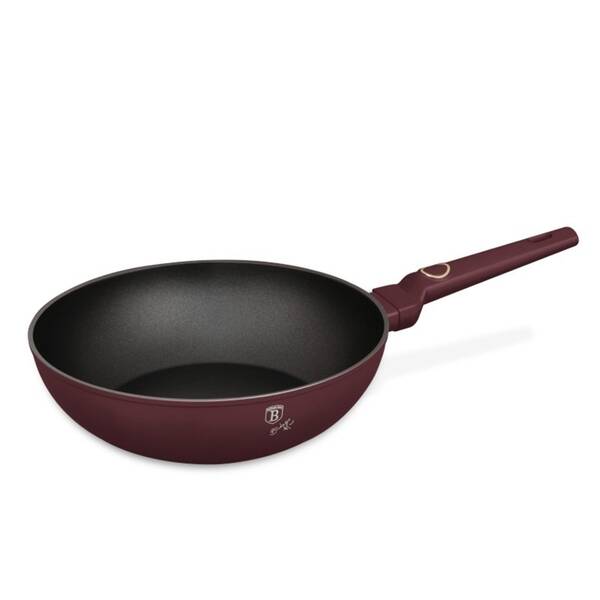 Pánev WOK Berlinger Haus BH-8033, 28 cm bordó

