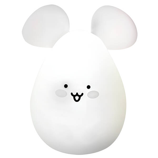 Dětská LED lampička InnoGIO MAUSE Midi bílá


