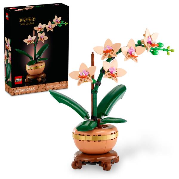 Stavebnice LEGO® Botanicals 10343 Miniaturní orchidej 

