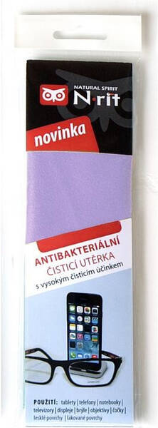 Utěrka N.rit antibakteriální - fialová 

