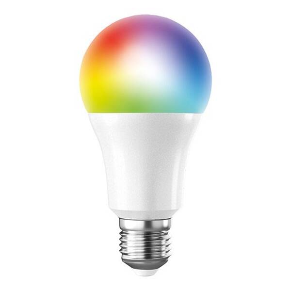Chytrá žárovka Solight LED SMART WIFI, klasik, 10W, E27, RGB 

