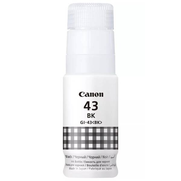 Inkoustová náplň Canon GI-43, 8 000 stran černá

