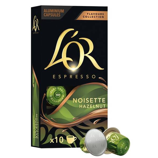 Kapsle pro espressa L’OR Hazelnut (10 ks) 

