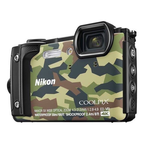 Digitální fotoaparát Nikon W300 + 2 v 1 plovoucí popruh 

