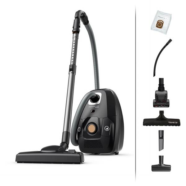 Podlahový vysavač Rowenta RO6189EA Green Force Effitech® Total Clean ECO černý

