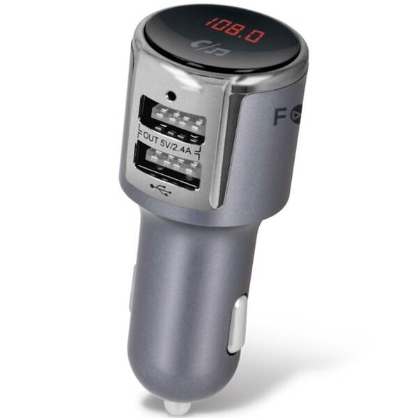 FM Transmitter Forever TR-340 stříbrný

