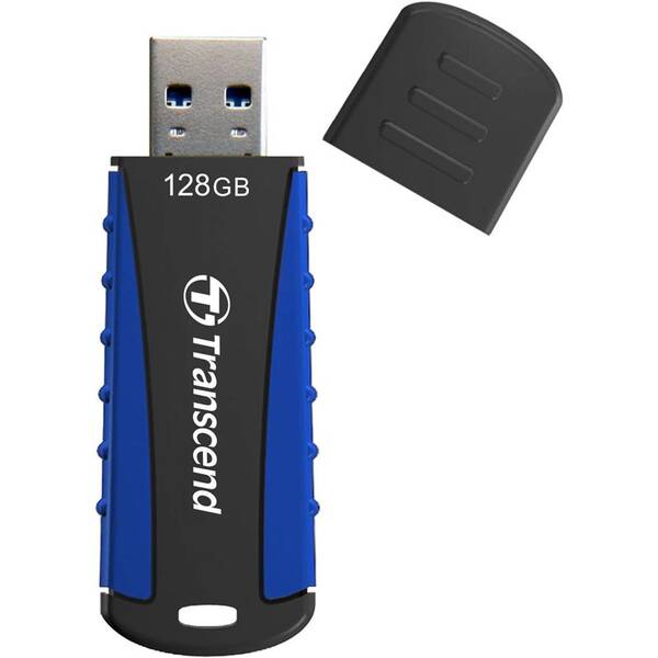 USB Flash Transcend 128 GB USB 3.1 černý/modrý

