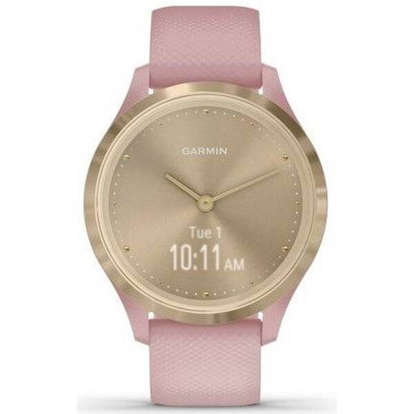 Chytré hodinky Garmin vivomove3S Sport LightGold/Pink 

