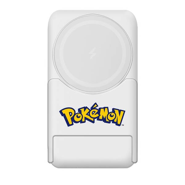 Powerbanka OTL Technologies Pokemon Pokeball Wireless Magnetic bílá


