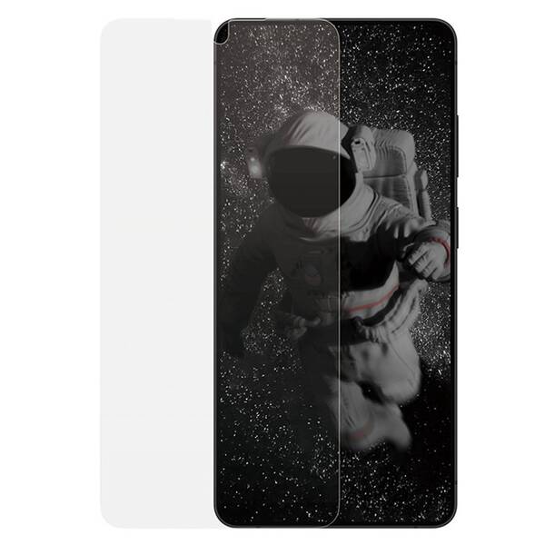 Tvrzené sklo PanzerGlass Ceramic II na Samsung Galaxy S26 Ultra s instalačním rámečkem 

