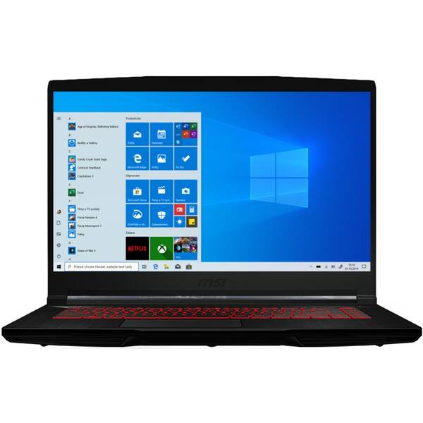 Notebook MSI GF63 Thin 10SC-060CZ černý

