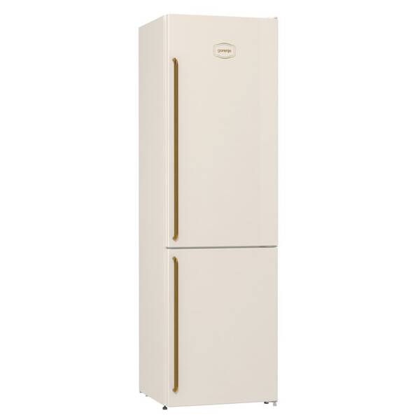 Chladnička s mrazničkou Gorenje NRK6202CLI IonAir béžová

