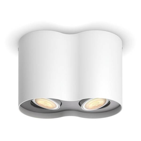 Bodové svítidlo Philips Pillar White Ambiance 2 Spot bílé

