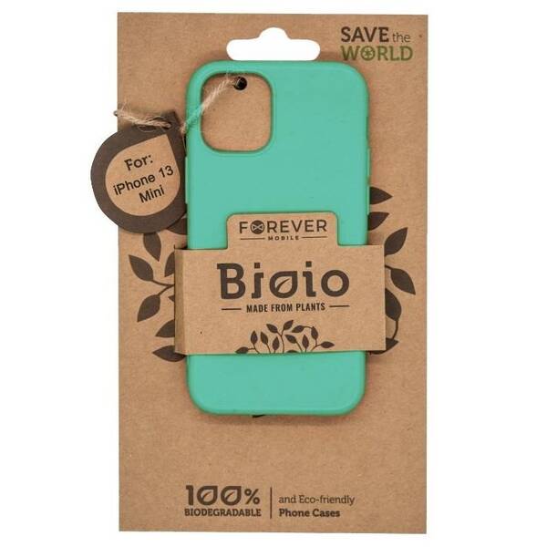Kryt na mobil Forever Bioio na Apple iPhone 13 mini - mint 

