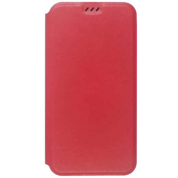 Pouzdro na mobil flipové RhinoTech FLIP Eco Case na Apple iPhone 14 červené

