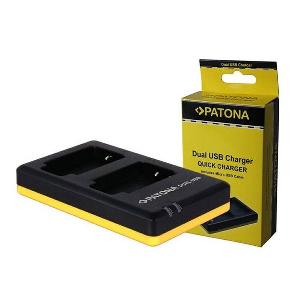 Nabíječka PATONA Dual Quick Olympus Li-90B USB 


