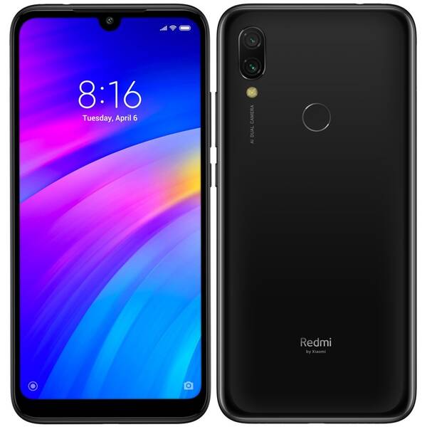 Mobilní telefon Xiaomi Redmi 7 64 GB Dual SIM černý


