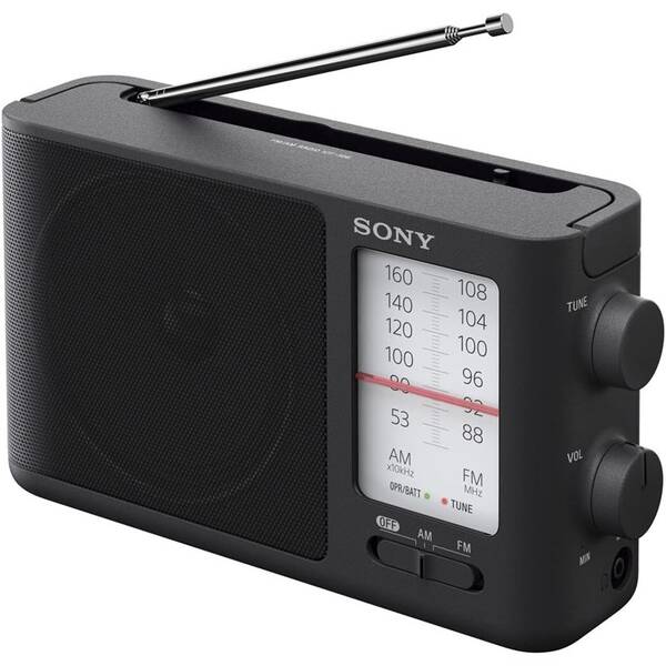 Radiopřijímač Sony ICF506 černý

